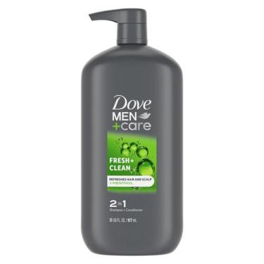 Imagem de Shampoo e condicionador DOVE MEN + CARE Fresh & Clean 900mL