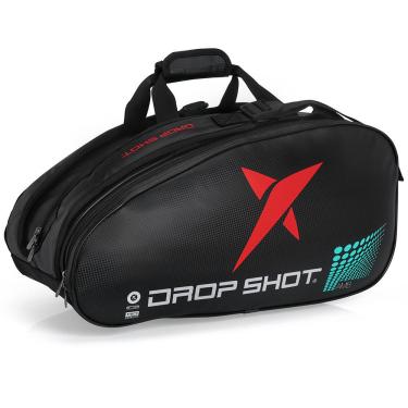 Imagem de Raqueteira Drop Shot Ambition 2.2 Beach e Padel Preta e Vermelha