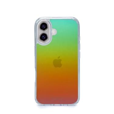 Imagem de Customic Capinha Case Capa para Celular iPhone 16 (6.1"), Impactor Clear Holo Anti Impacto Proteção Militar 2 metros contra quedas, Holográfica