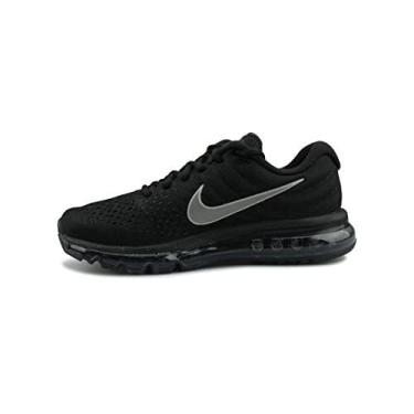 Imagem de Nike Tênis masculino de cano baixo e cano baixo, Preto/Branco/Antracite, 42 BR