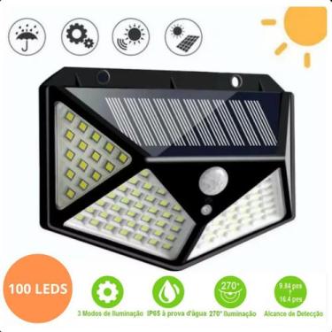 Imagem de Luminária Solar Sem Fio Premium Com Sensor Luz Forte E Compacta - LIPP