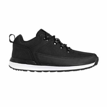 Imagem de Kappa Monsi Nylon cano baixo masculino, Preto, cinza escuro, branco, 42 EU