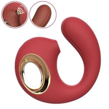 Imagem de Vibrador Sugador Feminino com Pulsação e Ponto G Forte - Vbrante