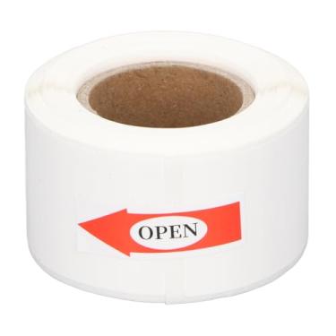 Imagem de Etiquetas de Impressora Térmica, Impressão Sem Tinta de Etiqueta Térmica Dupla Face de 100 Folhas 25 X 38 Mm para Fibra (Branco)