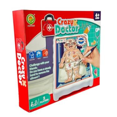 Imagem de Jogo Educativo Doutor Maluco, Brinquedo de Anatomia Humana, 4+ Anos