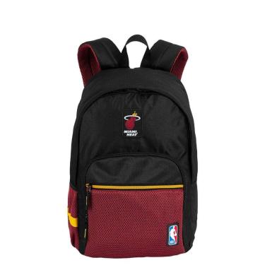 Imagem de Mochila Grande Nbd Legend Miami - Preto E Vinho
