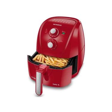Imagem de Fritadeira Elétrica Mondial Air Fry 4L AFN-40-FR Vermelho 127V