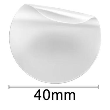 Imagem de Adesivo Transparente Lacre De Sacola 4x4 Cm 2.000 Unidades. - DELUMA