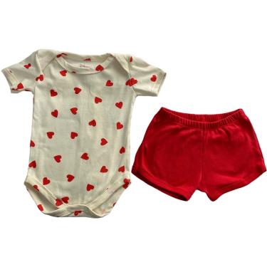 Imagem de CONJ BODY E SHORT MINNIE MC B+AM0151 0-3