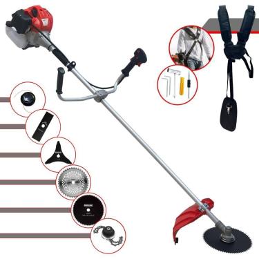 Imagem de Aparador De Grama à Gasolina Anmax Cg430ptb 43cc 2hp 6 Em 1