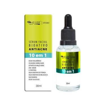 Imagem de Sérum Facial Bioativo Antiacne 10 em 1 30ml Max Love