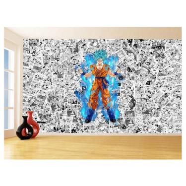 Imagem de Papel De Parede Dragon Ball Goku Página Manga 3,5M Dbz552 - Você Decor