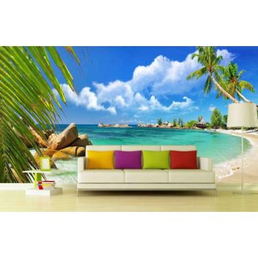 Imagem de Papel de Parede Painel Fotográfico Praia n111 2,00X3,00 - Voce Decoran