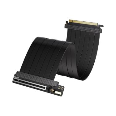 Imagem de TRYX String PCIE 5.0 x 16 Cabo Riser 300 mm 128GB/s Placa Gráfica Vertical/GPU Montagem Flexível PCIE 4.0 Suporta Perda de Sinal Quase Zero com Escudo EMI para RTX 4090/5070/5080/5090RX 9070XT/7900XT