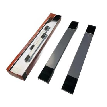 Imagem de Suporte de Alumínio com Rodas, Base Carrinho Universal para Geladeira, Fogão e Máquina de Lavar, Leve e Durável (1 UNI,Cinza)