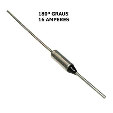 Imagem de Kit 2 pçs - fusivel termico 16 amperes - 180 graus - 250v - Diprimeira