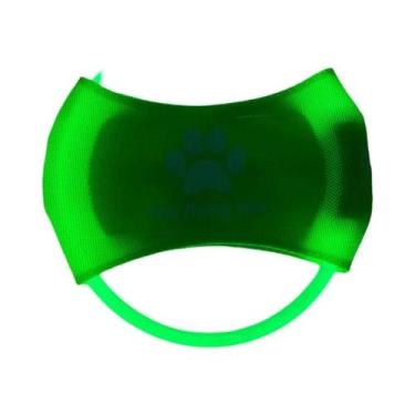 Imagem de Disco Voador LED Para Cães Brilha No Escuro Brinquedo De Visibilidade 