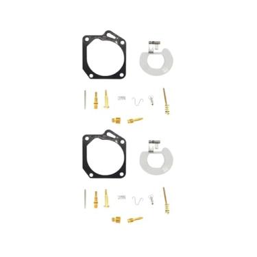 Imagem de Kit de reconstrução de carburador para PZ19 PZ19J Kit de reparo Scooter Ciclomotor Jog50 Jog90 1E40QMB 1PE40QMB 2 tempos 50cc 90cc Polaris Accessories (2SET)