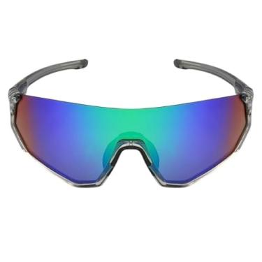 Imagem de Óculos de Sol Esportivo Premium Polarizado Ciclismo Bike Corrida Baixa Pace UV400 Masculino Feminino Unisex - Modelo Rider - Cacife Brand (Cristal Camaleão Espelhado)