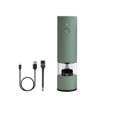 Imagem de THJKUPO Moedor pequeno portátil para uso ao ar livre, utensílios de cozinha, sal rosa, pimenta elétrica