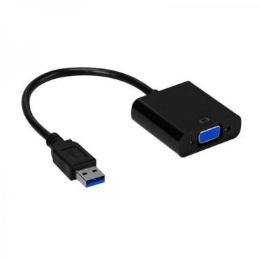 Imagem de Cabo Adaptador Conversor Usb 3.0 2.0 Para Vga Ate 1920X1080