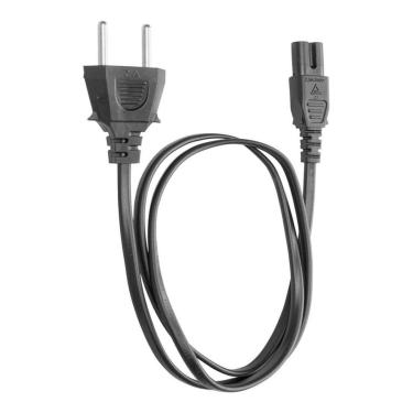 Imagem de Cabo De Força Energia Fonte Pc 1,8M 10A 2 Pinos Megatron