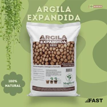 Imagem de Argila Expandida 02Lts Mogifertil para Drenagem de Plantas, Vasos, Dec