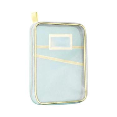 Imagem de Bolsa Organizadora De Material Escolar A4 De Grande Capacidade Com Zíp