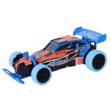 Imagem de Carrinho Exceed Racing Controle Remoto 4 Funções RC 1:20, Azul com lar