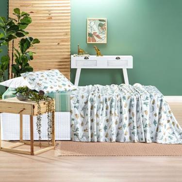 Imagem de Jogo de Cama Solteiro 200 Fios Infantil Estampado 03 Peças Tutti Kids 