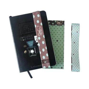 Imagem de Faixa Elástica Kawaii Para Caderno A7 M5, Decoração Fofa De Estrela, A