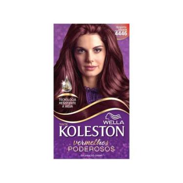 Imagem de Tinta de Cabelo Koleston Borgonha Vibrante 4446, Borgonha Vibrante