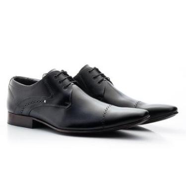 Imagem de Sapato Sandalo Social Lincoln Black Cadarco-Masculino