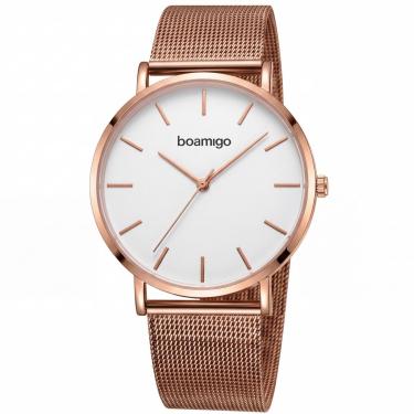 Imagem de Relógio Feminino Minimalista Delicado Elegante Analógico Quartz Original De Pulso Grande-Feminino