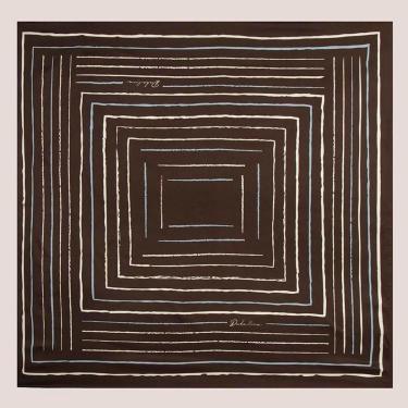 Imagem de Lenço Dudalina Geométrico Gisele Feminino-Feminino