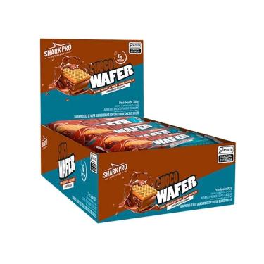 Imagem de Shark Wafer - 12 Barras 25g Chocolate - Shark Pro-Masculino