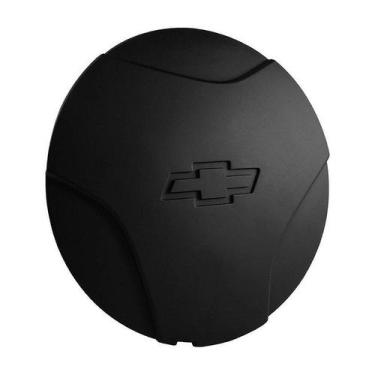 Imagem de Calota Centro Roda De Ferro Corsa Wind Celta Preta Fosca - DCAPS