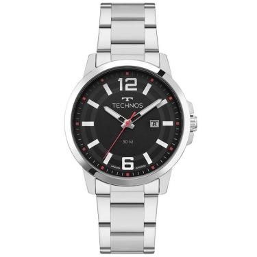Imagem de Relógio Technos Masculino Racer Basico Prata - 2115UCP/1P-Masculino