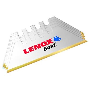 Imagem de 5 Lâminas para Estilete Trapezoidal Lenox 20350GOLD5C