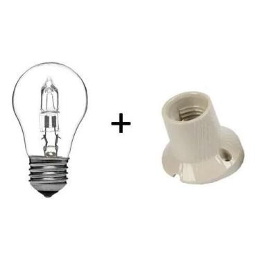 Imagem de Kit 2 Lampada 100w Churrasqueira +1 Soquete 110v e 220v +3 Fio - geral