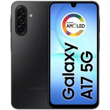 Imagem de Smartphone Samsung Galaxy A17 5G 128GB 4GB 50MP Tela 6.7 Preto, 128GB,