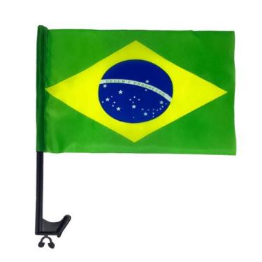 Imagem de Bandeira do Brasil de Janela 34x22cm - Oba Oba Mix