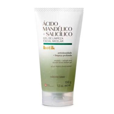 Imagem de O BOTICARIO BOTIK ÁCIDO MANDÉLICO GEL DE LIMPEZA FACIAL150g