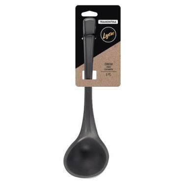 Imagem de Concha Tramontina Lyon Silicone Cinza Resistente 180C