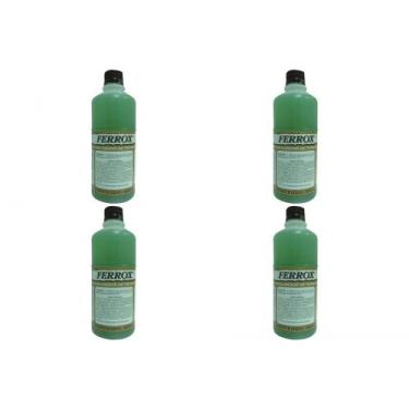 Imagem de Kit C/4 - Removedor De Ferrugem Ferrox (A) 1/2 L Fe81