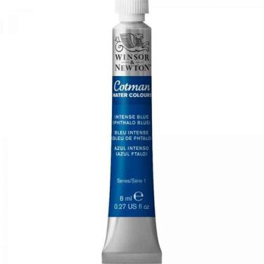 Imagem de Aquarela Cotman Winsor & Newton Tubo 327 Intense Blue 8ml