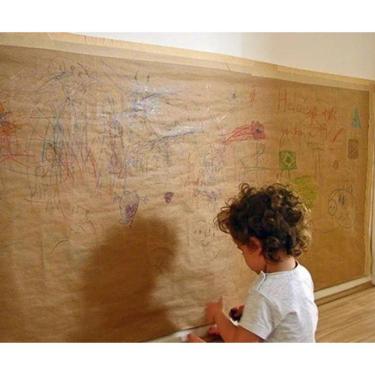 Imagem de Bobina Papel Kraft 45Cm X 50 Mts. Embrulho Na Embalagem