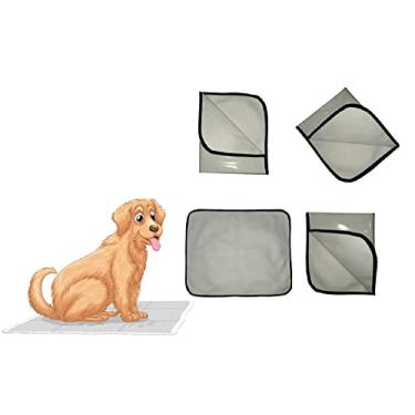 Imagem de Kit tapete higiênico lavável xixi cachorro, 10 G, 100 x90 cm