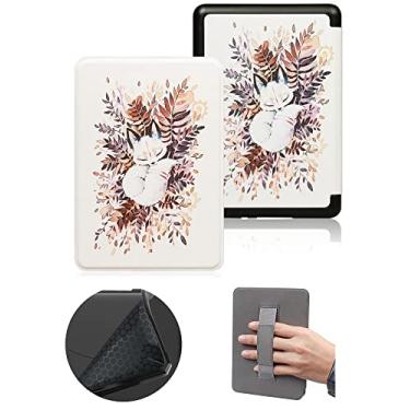 Imagem de Capa macia com alça de mão para a 11ª geração do Kindle lançado em 2022, capa à prova de quedas com função de despertar automático - não para a 11ª geração do Kindle Paperwhite