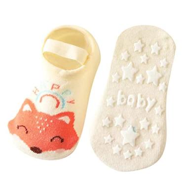 Imagem de Sapatos quentes de inverno para bebês em formato de desenho animado, sapatos de bebê com sola macia para bebês, A, 0-6 meses